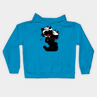 //// De-Constructed Felix The Cat //// Kids Hoodie